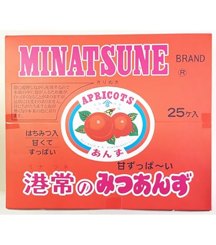 Amazon.co.jp: あんずボー(あんず果肉入り)5本×20入り : 食品・飲料・お酒